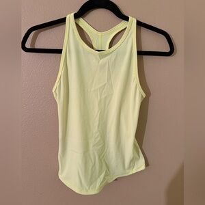 Yellow Lululemon Tank